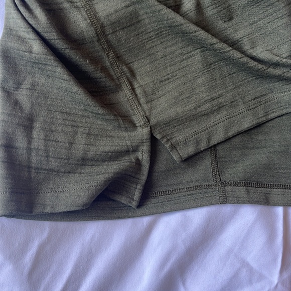 Army green Nike racer back tank top - Picture 2 of 4